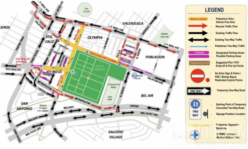 本周末注意！大马尼拉多地限行封路，马卡蒂这些道路全封！