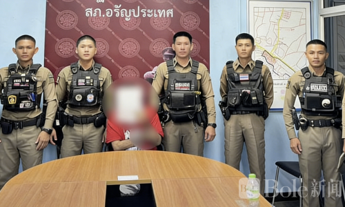 泰国毒驾男狂飙闯红灯逆行逃警！最终弃车躲寺庙被捕